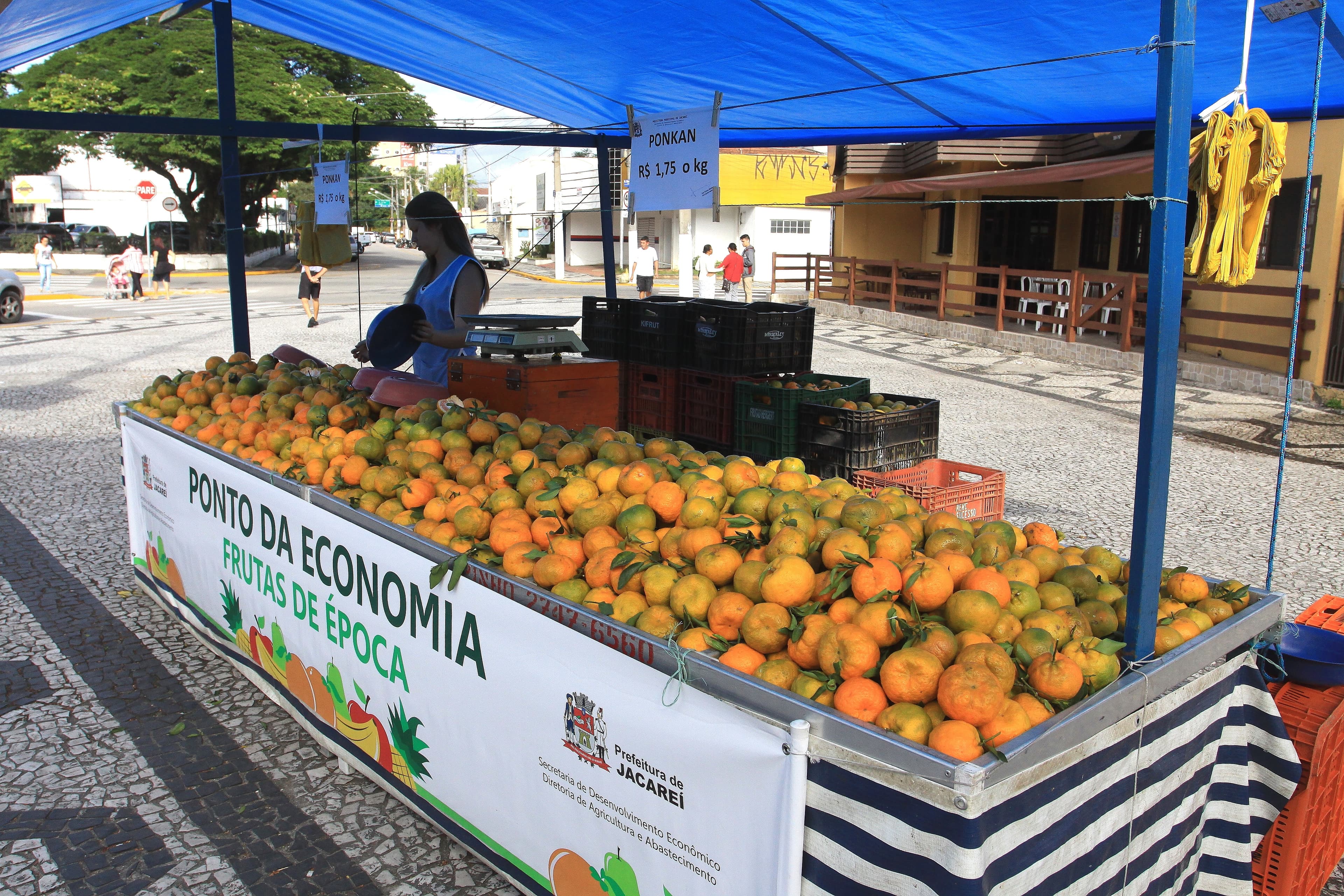 Ponto da Economia vende quase 4 toneladas de ponkan em único dia