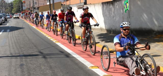Prefeitura de Jacareí inaugura 6km de ciclofaixa