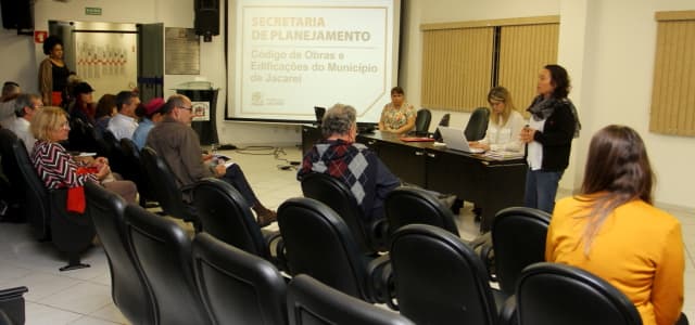 Código de Obras é apresentado na Câmara para populaçã