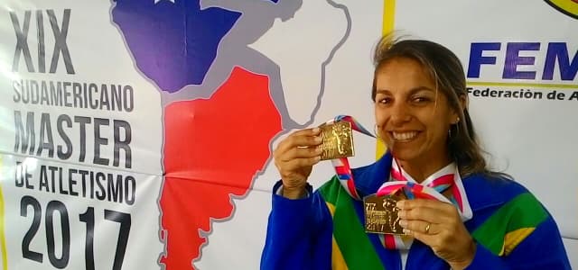 Jacareiense conquista duas medalhas de ouro em competição Sulamericana