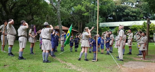 Grupo de Escoteiros inicia atividades no Viveiro