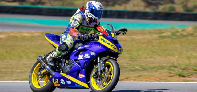 Piloto jacareiense fica em 3º lugar no Paulista de Motovelocidade