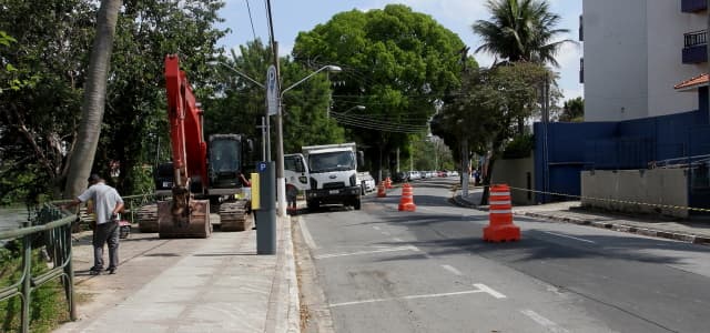Trecho da Major Acácio é interditada a partir de segunda-feira (10) para obras