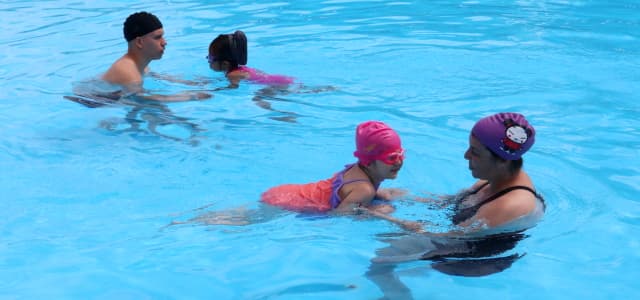 Piscinas do EducaMais São João reabrem com pais e crianças