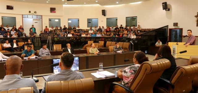 Munícipes participam de audiência sobre o Plano de Investimentos da Prefeitura