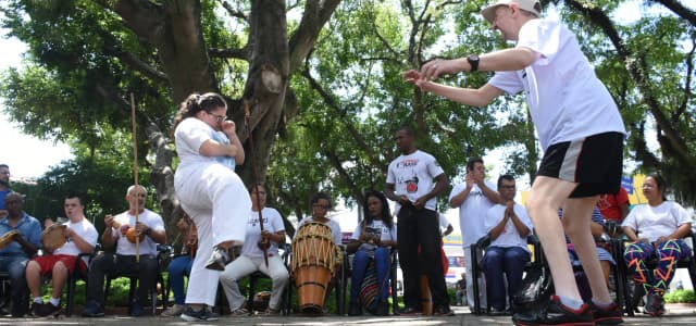 Oficina de Capoeira Inclusiva celebra resultados de 2018 com muita ginga