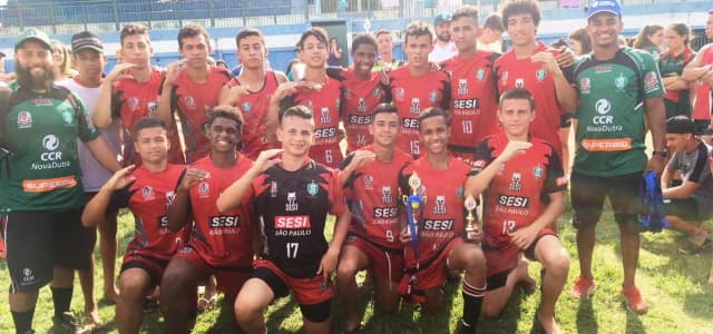 SESI Jacareí Rugby é campeão Paulista de Sevens M15 Masculino e M16 Feminino
