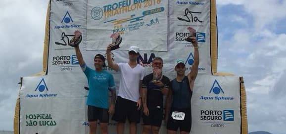Triatlo: Nicolas Juste conquista bronze no Troféu Brasil