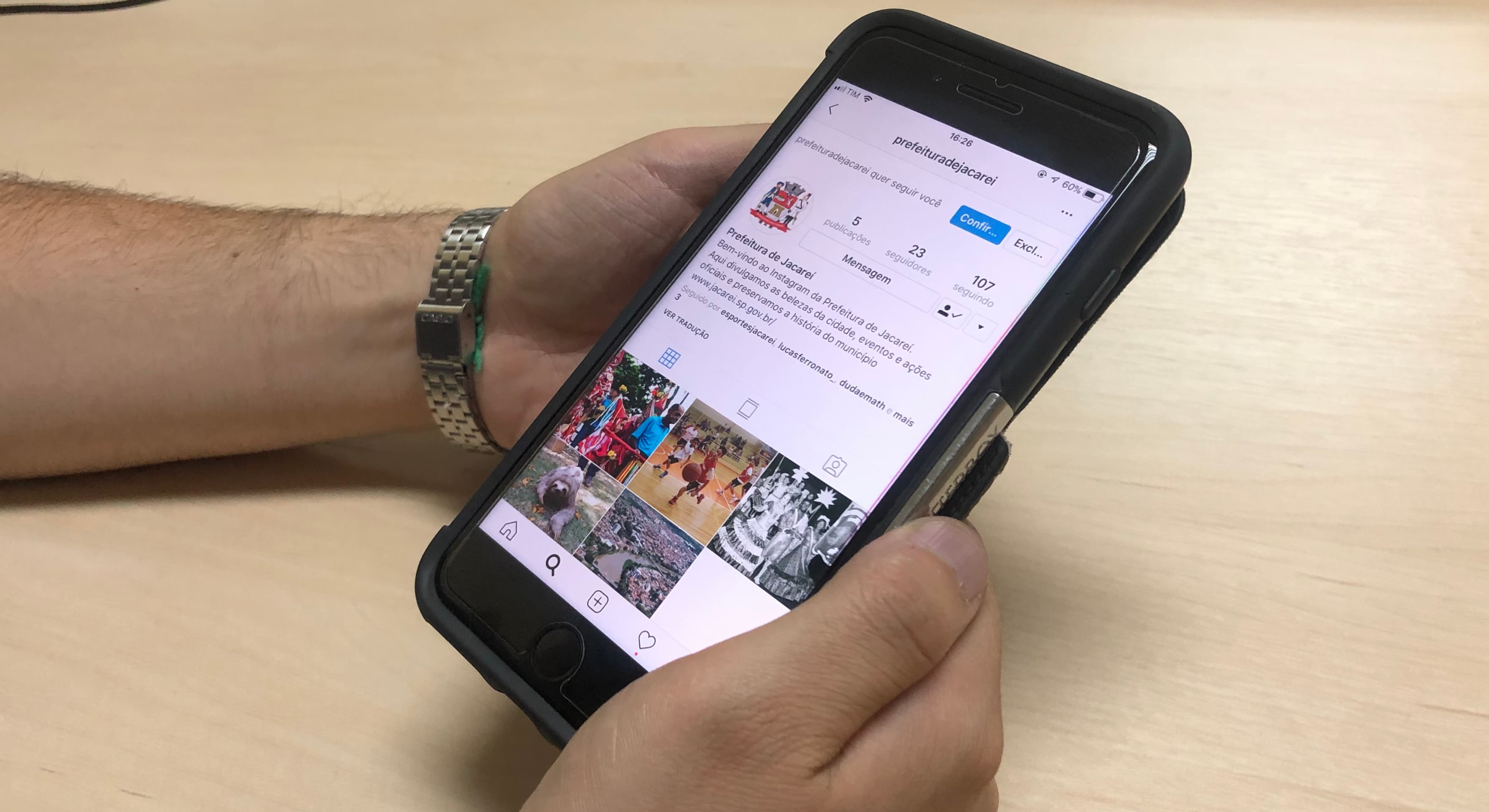 Prefeitura de Jacareí cria perfil oficial no Instagram