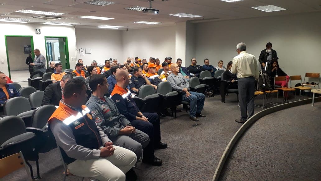 Agentes da Defesa Civil de Jacareí realizam curso de capacitação