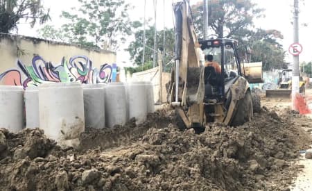 SAAE inicia implantação de coletor tronco de esgoto no Jd. Marister