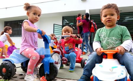 Matrículas em creches aumentam 23,38% de 2017 para 2019