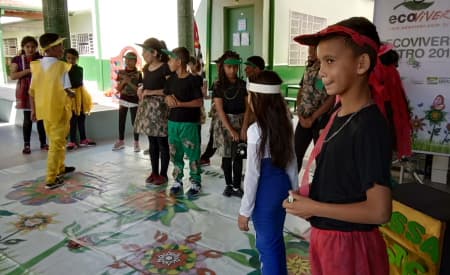 Escolas municipais participam do Projeto Ecoviver