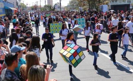 Instituições que quiserem participar do Desfile Cívico de 7 de Setembro têm prazo de inscrições até o dia 17