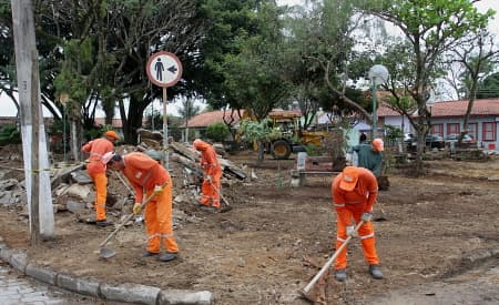 Prefeitura revitaliza praça da Rua Chiquinha Schurig
