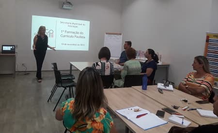 Educação realiza a 1ª Formação do Currículo Paulista para o Polo e Macrorregião