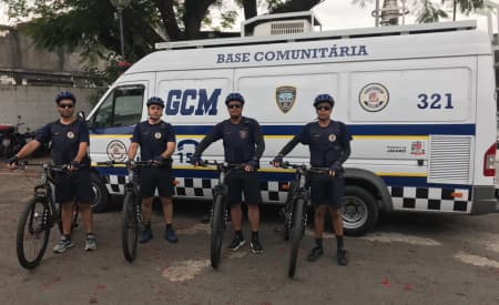 Guarda Civil inicia patrulhamento com bicicletas em Jacareí