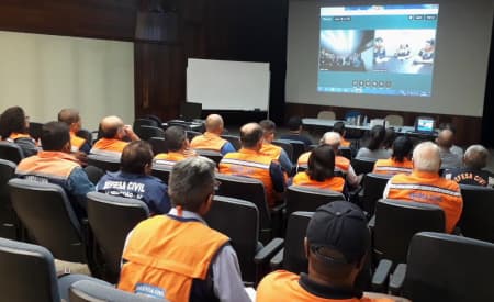 Previsão de chuvas fortes na RMVale coloca Defesa Civil em alerta