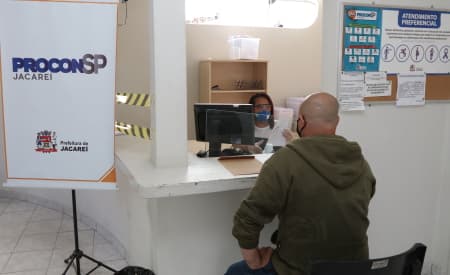 Atendimento no Procon de Jacareí só com agendamento e uso de máscara