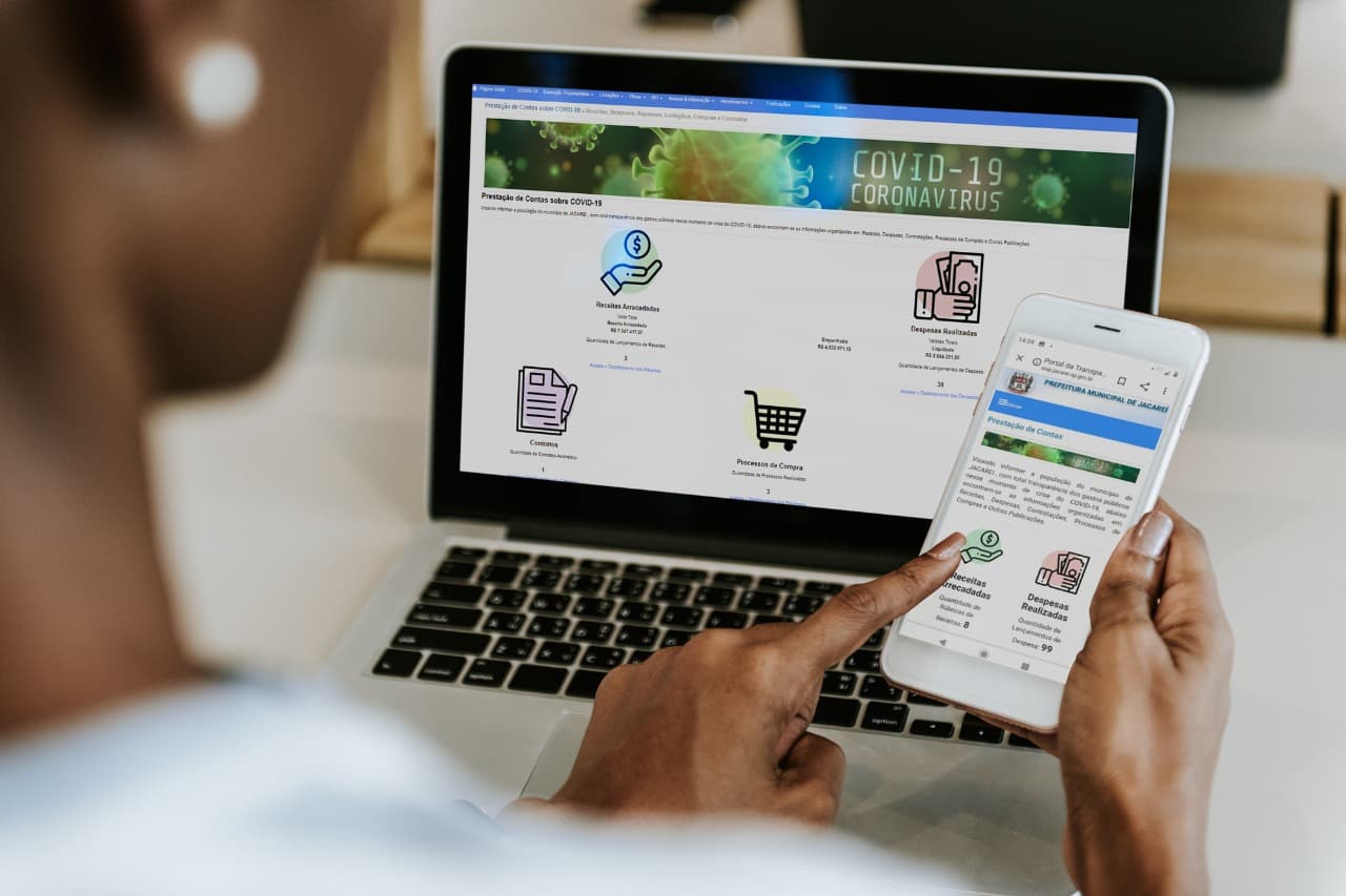 Prefeitura de Jacareí disponibiliza Portal da Transparência específico sobre gastos públicos contra a COVID-19
