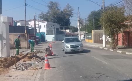 Novas obras do SAAE beneficiam vários bairros de Jacareí