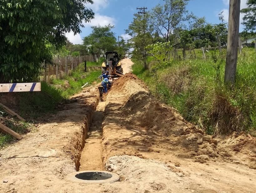 Obras do SAAE no Veraneio Irajá e Veraneio Ijal