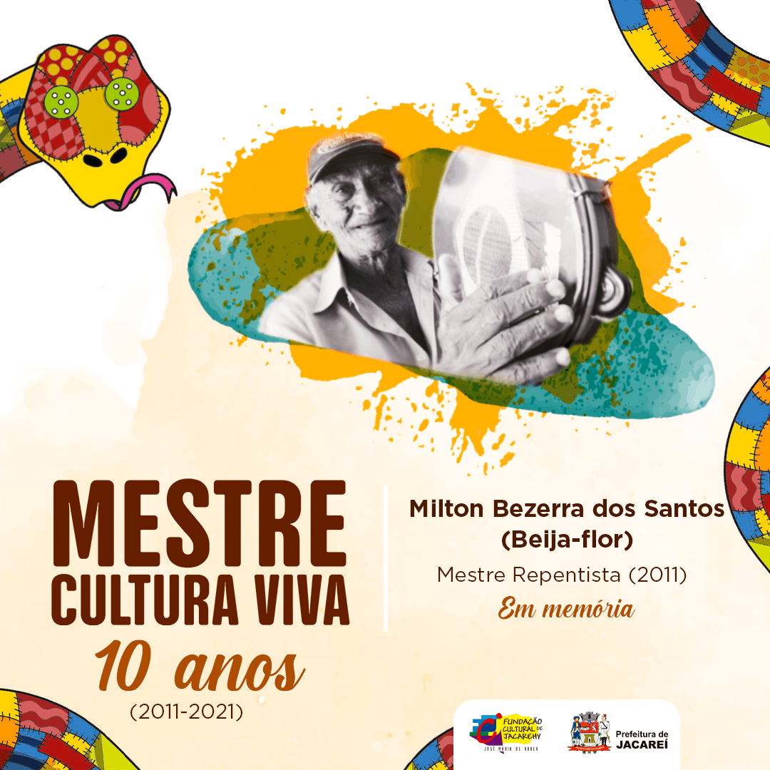 Fundação Cultural celebra 10 anos do prêmio Mestre Cultura Viva