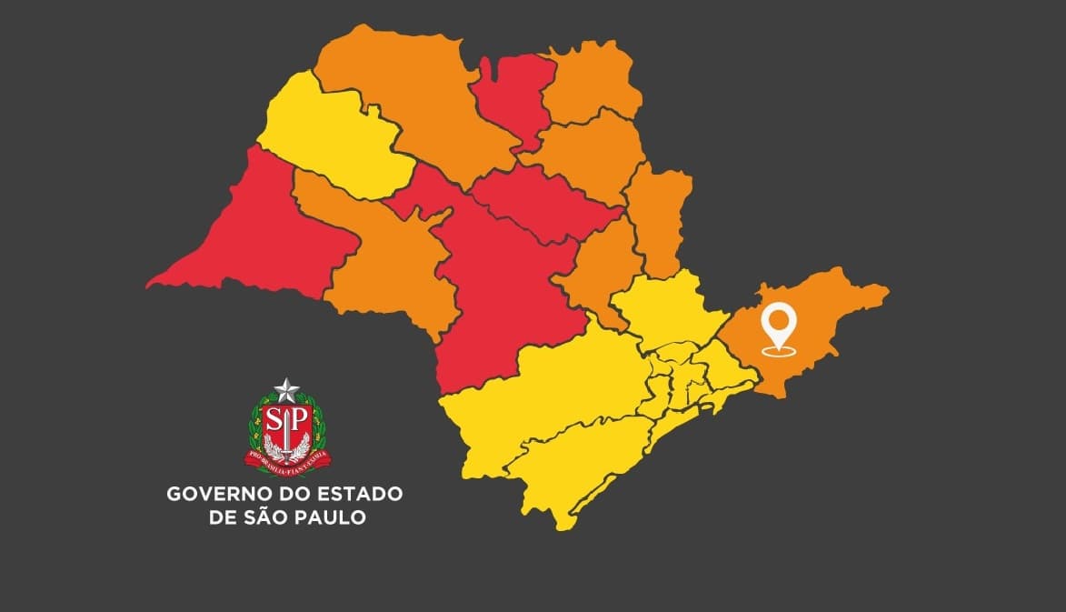 Governo do Estado anuncia que Jacareí e região permanecem na Fase Laranja do ‘Plano São Paulo’