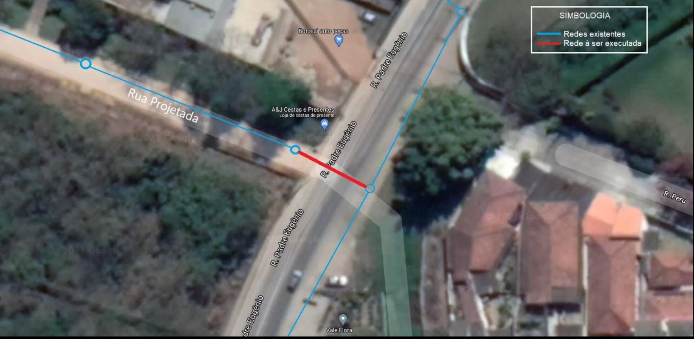 SAAE realizará obra de esgoto entre a rua Padre Eugênio e a rua Projetada no domingo (18)