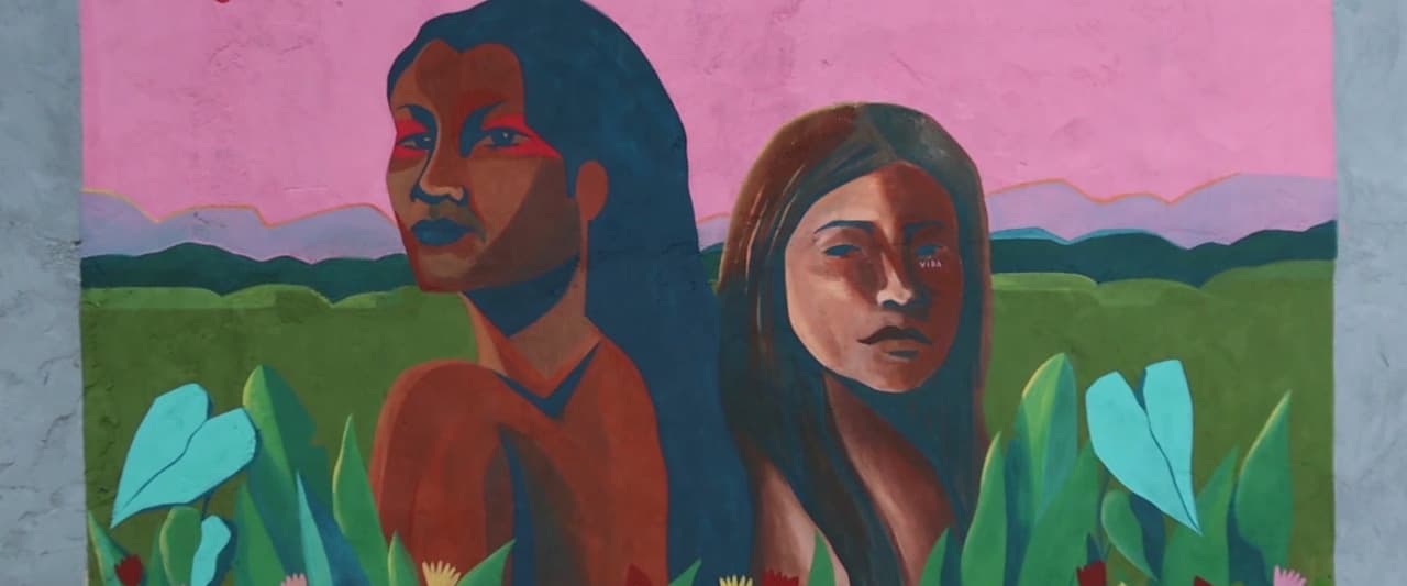 Dia do Índio é marcado com arte visual urbana em Jacareí