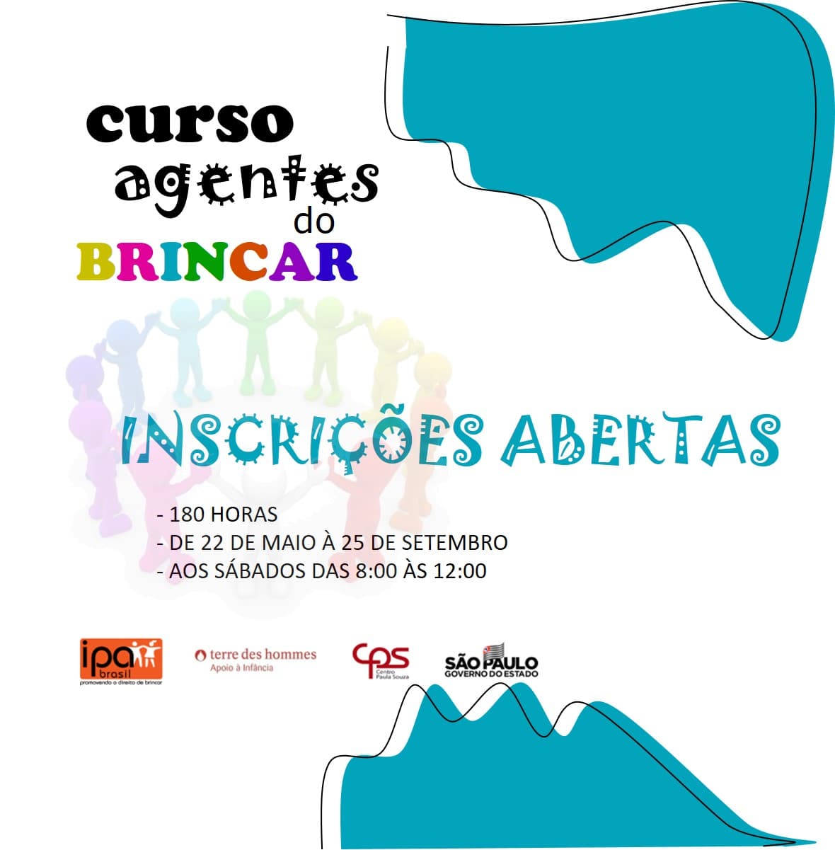 Curso ‘Agentes do Brincar’ está com inscrições abertas para professores municipais e ADIs