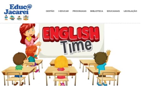 Educação oferece curso de Inglês para alunos municipais
