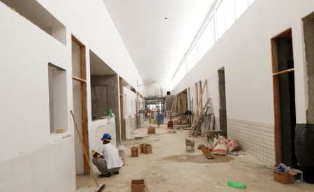 Nova creche está sendo construída e vai atender 360 crianças no Parque Meia Lua