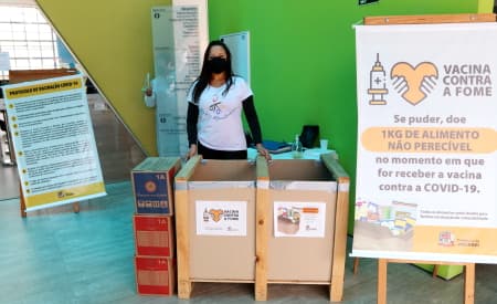 Vacina Contra a Fome: campanha arrecada mais de 11,5 toneladas de alimentos em Jacareí