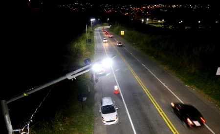 Trecho do Santa Paula recebe iluminação de LED
