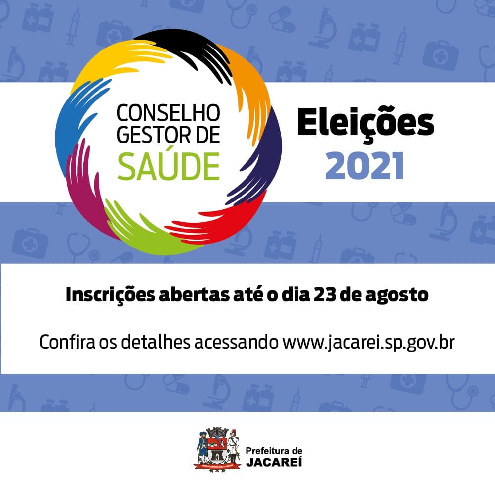Inscrições abertas: Prefeitura promove eleição do Conselho Gestor de Saúde a partir de segunda-feira (9)
