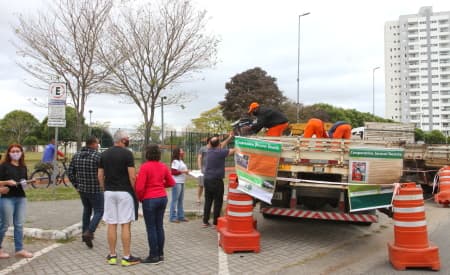 Drive-Thru de lixo eletrônico recolhe quase 500 quilos de eletrodomésticos