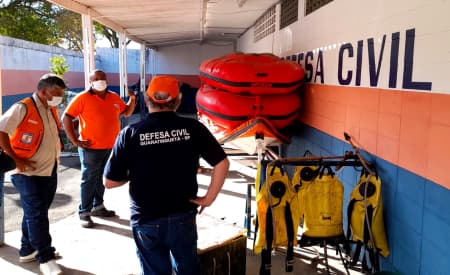 Defesa Civil de Jacareí se reúne com equipe de Guará