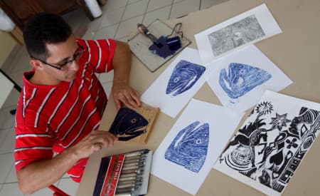 Inscrições para cursos de Desenho Artístico, Mangá e Xilogravura no Paulo Freire foram prorrogadas