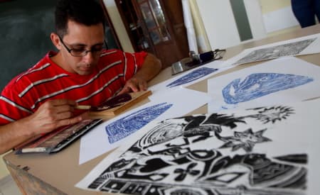 Complexo Educacional Paulo Freire abre inscrições para cursos de Desenho Artístico e Xilogravura