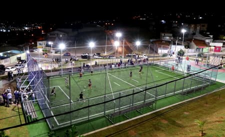 Areninha Sensei Paulo Graça é inaugurada no Jardim do Marquês, com quadra de futebol, streetball e academia ao ar livre