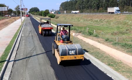 Prefeitura completa mais uma etapa das obras do anel viário