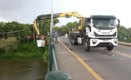 De forma alternada, pontes são parcialmente interditadas esta semana para inspeção