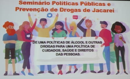 Seminário sobre políticas públicas e prevenção de drogas é realizado em Jacareí