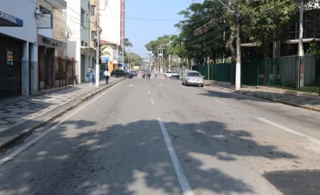 Rua Capitão João José de Macedo: interditada para obras de recapeamento neste fim de semana