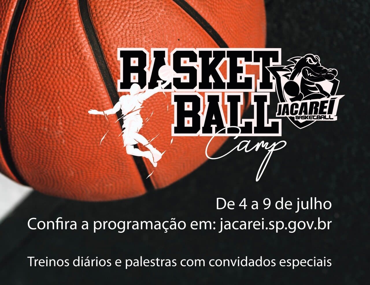 Jacareí recebe ‘Basketball Camp’, com presença de ex-atletas e profissionais do basquete