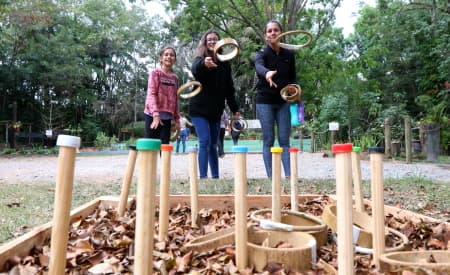 Mais de mil participantes já se divertiram no Eco Kids! Programação gratuita segue até sexta-feira, no Viveiro Municipal de Jacareí