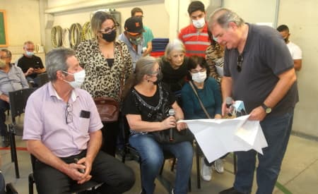 Prefeitura de Jacareí apresenta obras de drenagem no Jd. Luiza e assina abertura de licitação