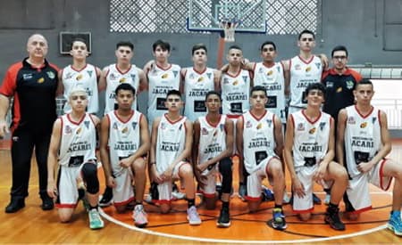 Equipe sub-16 de basquete de Jacareí é campeã do Campeonato Paulista ‘Série B’, da Liga Paulista de Basketball