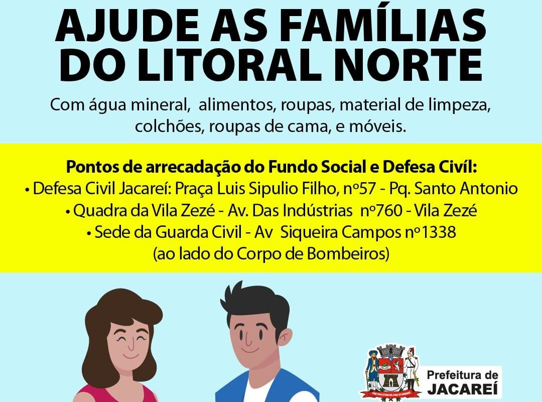 Prefeitura de Jacareí envia equipe da Defesa Civil para auxílio às vítimas de São Sebastião